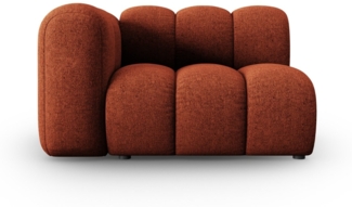 Micadoni Modul Lupine 1-Sitzer Links Chenille Terrakotta