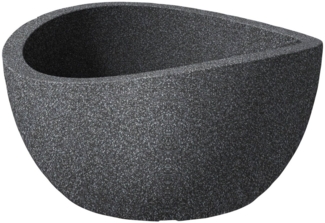 Scheurich Pflanzschale Wave Globe Bowl Serie 252 schwarz granit Ø 40 cm