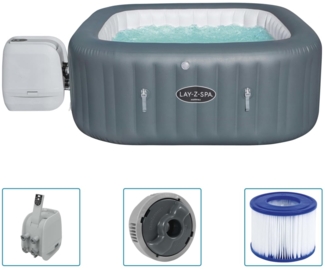 Bestway Lay-Z-Spa Whirlpool 'Hawaii HydroJet Pro', aufblasbar, 92134