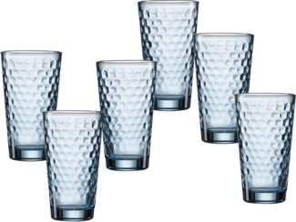 Ritzenhoff & Breker Favo Longdrinkglas 400 ml blau 6er Set - DS