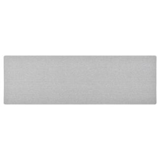 vidaXL Teppichläufer Hellgrau 80x250 cm 326995