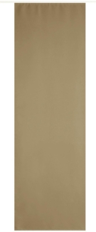 Flächenvorhang Blickdicht ( Taupe dunkel ) in 60x245cm ( Breite x Höhe ) inkl. Zubehör