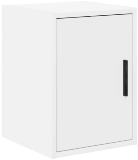 vidaXL Garagen-Wandschrank Weiß Holzwerkstoff 860607