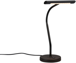 TRIO Leuchten 'Curtis' LED-Schreibtischleuchte, dimmbar, Metall schwarz