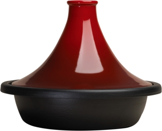 Le Creuset Gusseisen Tagine 27 cm kirschrot