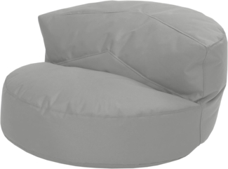 Green Bean® Sitzsack Sofa mit Füllmaterial - Lounge im Sitzsack-Design 90x50cm mit ergonomischer Rückenlehne & waschbarem Bezug - Indoor und Outdoor geeignet in Rot