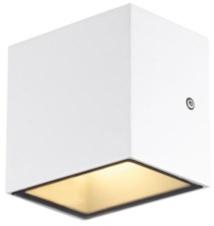 SLV 1005149 SITRA S LED Outdoor Wandaufbauleuchte weiß CCT switch IP44