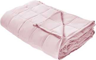 Gewichtsdecke 8 kg NEREID 135 x 200 cm Rosa
