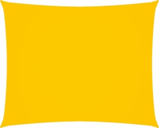 Sonnensegel Oxford-Gewebe Rechteckig 3,5x4,5 m Gelb