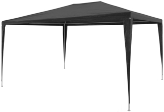 vidaXL Partyzelt, PE anthrazit, 3 x 4 m