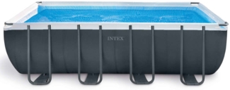 Intex 'Frame Pool Set Ultra Quadra XTR', 549 x 274 x 132 cm, rechteckig, grau