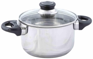 Fleischtopf 16cm Kochen Kochutensilien Küche Küchenhelfer Braten Suppen Töpfe