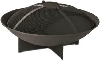 LANDMANN Feuerkorb - 60,5 cm - schwarz