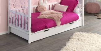 Vipack 'Dallas Fa.' Bettschublade für Hausbett Serie 90x190 cm, weiß