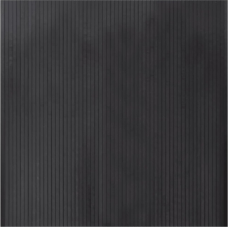 vidaXL Teppich Rechteckig Grau 100x100 cm Bambus 376802