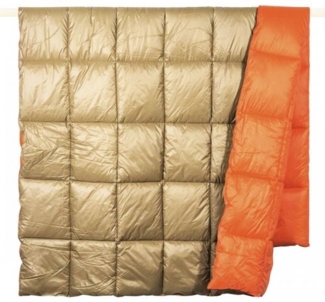 pad Wohndecke, Mischgewebe, 140x200 cm, Garment Beige Orange