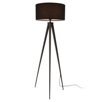 Lux.pro 'Faro' Stehlampe, Metall schwarz, Höhe: 153 cm