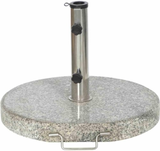 Siena Garden Schirmständer GRANIT, 30 kg, Ø 50x6 cm 506044