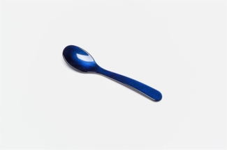 G.F. Heim Söhne Eierlöffel Acrylglas Perlmutt Optik Ocean Blue Blau