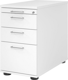 Standcontainer 80cm 2 Schub 1 Hängeregistratur Schloss Büge