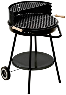 Landmann Holzkohlegrill mit höhenverstellbaren Grillrost, Stahl schwarz, Ø 66,5 cm
