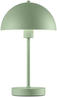 skølm 'Aeriala' LED-Tischlampe kabellos, mit USB-C aufladbar, inkl. 3 Helligkeitsstufen, mintgrün, warmweißes Licht (Energieklasse G)