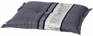 Madison Hockerauflage, 50% Baumwolle / 50% Polyester, grau, 50 x 50 x 8 cm