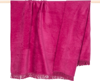 pad Wohndecke, Mischgewebe, 150x200 cm, Sydney Fuchsia