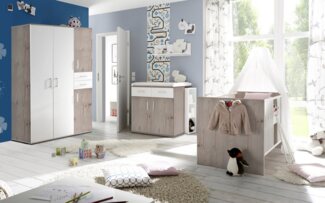 Storado 'Sienna' 7-tlg. Babyzimmer-Set nelson eiche