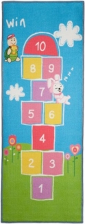 Kinderteppich Hüpfspiel 180x70 cm