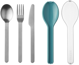 Mepal ELLIPSE Besteck-Set 3-teilig Nordic Green - A