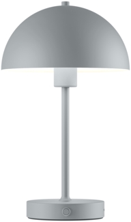 skølm 'Aeriala' LED-Tischlampe kabellos, mit USB-C aufladbar, inkl. 3 Helligkeitsstufen, grau, warmweißes Licht (Energieklasse G)