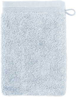 möve Superwuschel Waschhandschuh 20x15 cm aus 100% Baumwolle, silver