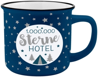 Sheepworld Becher, 1.000.000 Sterne Hotel, 9 x 8,4 x 11 cm