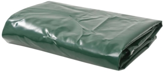 vidaXL Abdeckplane, Canvas mit PVC-Beschichtung grün, 2 x 3 m, 650 g/m²