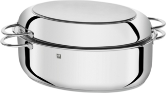 ZWILLING Plus Bräter 41 cm, 18/10 Edelstahl, Silber