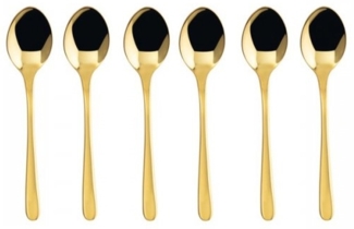 Sambonet Taste PVD 6 Cucchiaini Moka Oro Lucido