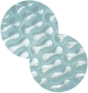 Solarplane Sol+Guard 500 µm GeoBubble Achtform 320 x 525 cm Max Erwärmung Pool