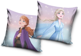 Disney Frozen Kissenbezug Disney Frozen die Eiskönigin Kissenbezug Maße ca. 40 x 40 cm, (1, 1, 1, 1 Stück)