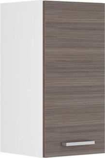 Vicco Küchenschrank R-Line Hängeschrank Unterschrank Küchenzeile Küchenunterschrank Arbeitsplatte, Möbel verfügbar in anthrazit und weiß (edelgrau ohne Arbeitsplatte, Hängeschrank 30 cm)