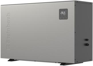 Steinbach Wärmepumpe "Silent 7", grau,für Pools bis 30.000 l, 7 kW Heizleistung