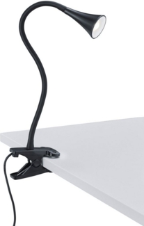 TRIO Leuchten 'Viper' LED-Klemmleuchte, Schwarz
