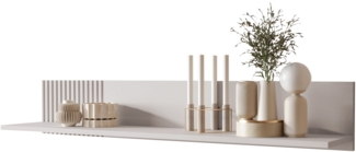 Mirjan24 'Arypot' Wandregal, MDF cashmere, 20 x 20 x 120 cm