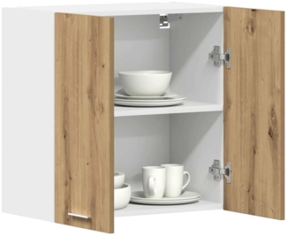 vidaXL Küchenwandschrank Lyon Artisan-Eiche 60x31x60 cm Holzwerkstoff 861148
