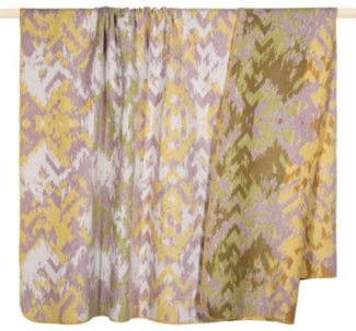 pad Wohndecke, Mischgewebe, 150x200 cm, Ikat Rose