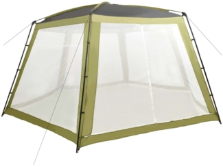 vidaXL Pool-Zelt Stoff 660x580x250 cm Grün 93041