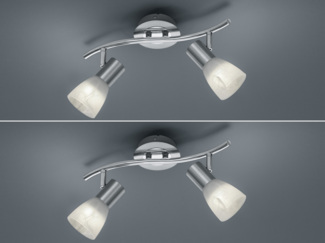 TRIO Leuchten LED Deckenstrahler, LED wechselbar, Warmweiß, Decken-lampe Designklassiker über-n Esstisch & Treppenhaus Breite 33cm