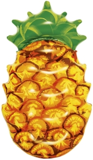 Bestway Luftmatratze Ananas, PVC braun / grün, 174x96 cm