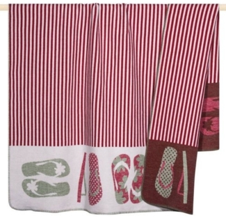 pad Wohndecke, Mischgewebe, 150x200 cm, Thoungs Red