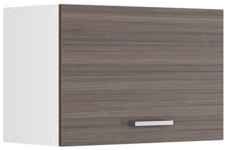 Vicco Küchenschrank R-Line Hängeschrank Unterschrank Küchenzeile Küchenunterschrank Arbeitsplatte, Möbel verfügbar in anthrazit und weiß (edelgrau ohne Arbeitsplatte, Hängeschrank 60 cm (flach))